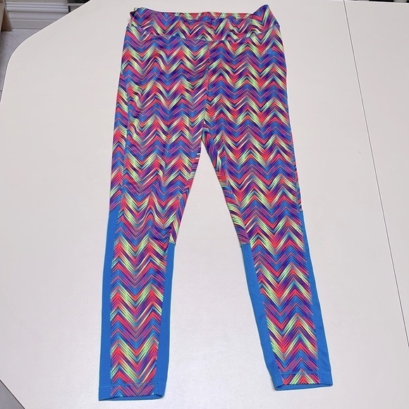 ❤️ 🆕 CHAMPION Performance Leggings Girls Size 10/12 - Picture 2 of 4